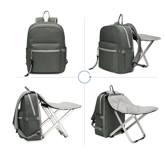 Backpack-stool bag best for sport activities